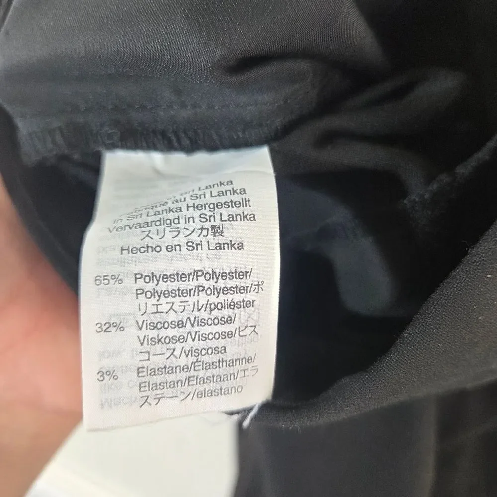 J. Crew Mercantile Women's Classic Black Dress Trouser Work Pants Size 10/Med